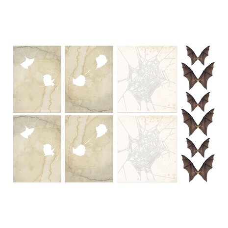 Idea-ology Tim Holtz Halloween Transparencies (TH94404)