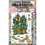 AALL and Create Clear Stamp Set A6 Nightfall Castle (AALL-TP-1236)