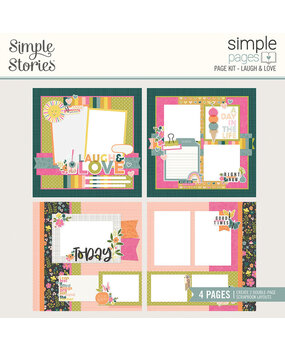 Simple Stories Good Stuff Simple Pages Kit Laugh & Love (16828) Simple Stories Good Stuff Simple Pages Kit Laugh & Love (16828)