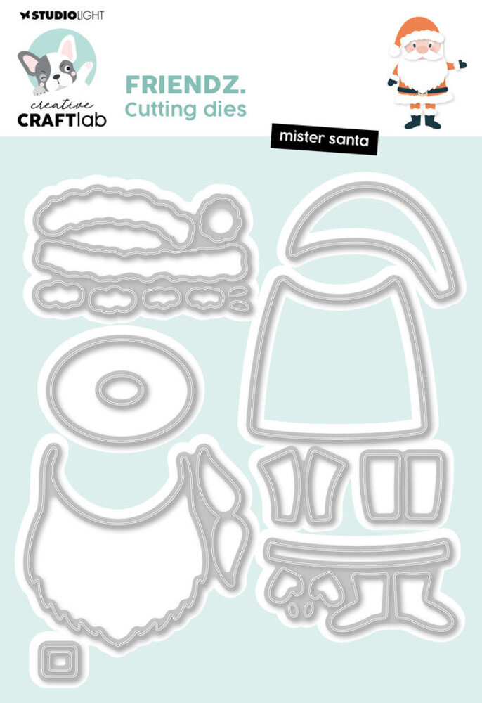 Creative Craftlab Friendz Dies Mister Santa (CCL-FR-CD877) Creative Craftlab Friendz Dies Mister Santa (CCL-FR-CD877)
