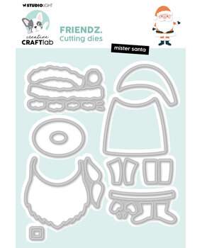 Creative Craftlab Friendz Dies Mister Santa (CCL-FR-CD877) Creative Craftlab Friendz Dies Mister Santa (CCL-FR-CD877)