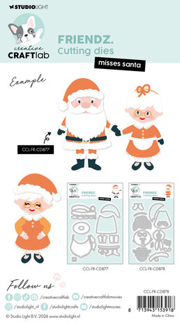 Creative Craftlab Friendz Dies Misses Santa (CCL-FR-CD878) Creative Craftlab Friendz Dies Misses Santa (CCL-FR-CD878)