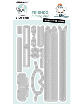 Creative Craftlab Friendz Dies Skiing Accessoires (CCL-FR-CD879) Creative Craftlab Friendz Dies Skiing Accessoires (CCL-FR-CD879)