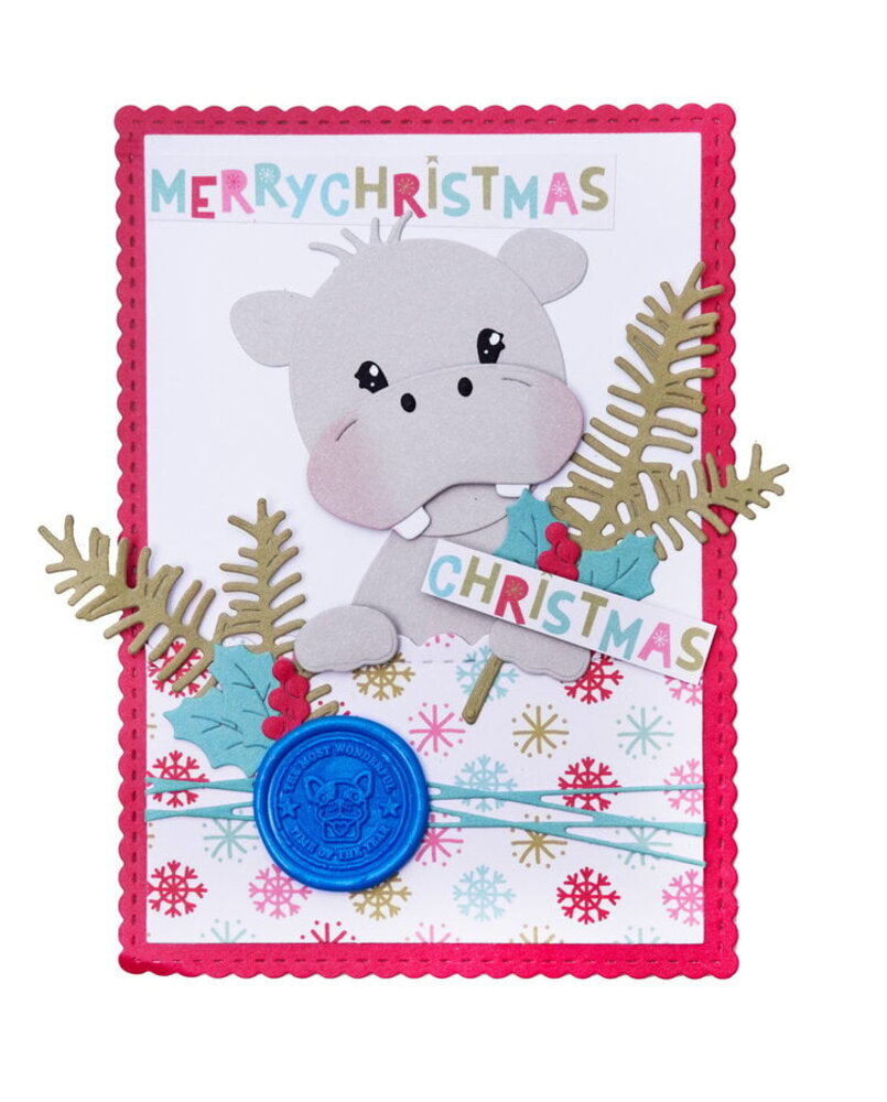 Creative Craftlab Friendz Wax Seal Stamp Most Wonderful Time (CCL-FR-WAX25)