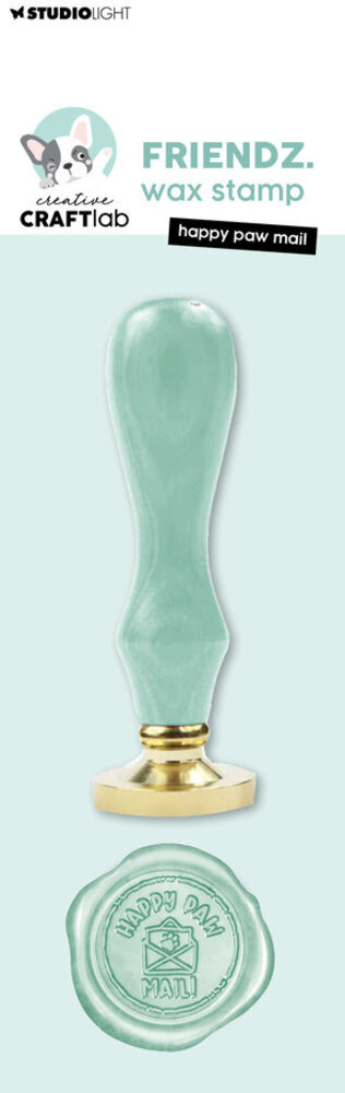 Creative Craftlab Friendz Wax Seal Stamp Happy Paw Mail (CCL-FR-WAX26)