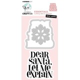 Creative Craftlab Essentials Stamp & Die Dear Santa (CCL-ES-SCD83)