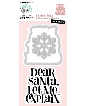 Creative Craftlab Essentials Stamp & Die Dear Santa (CCL-ES-SCD83) Creative Craftlab Essentials Stamp & Die Dear Santa (CCL-ES-SCD83)