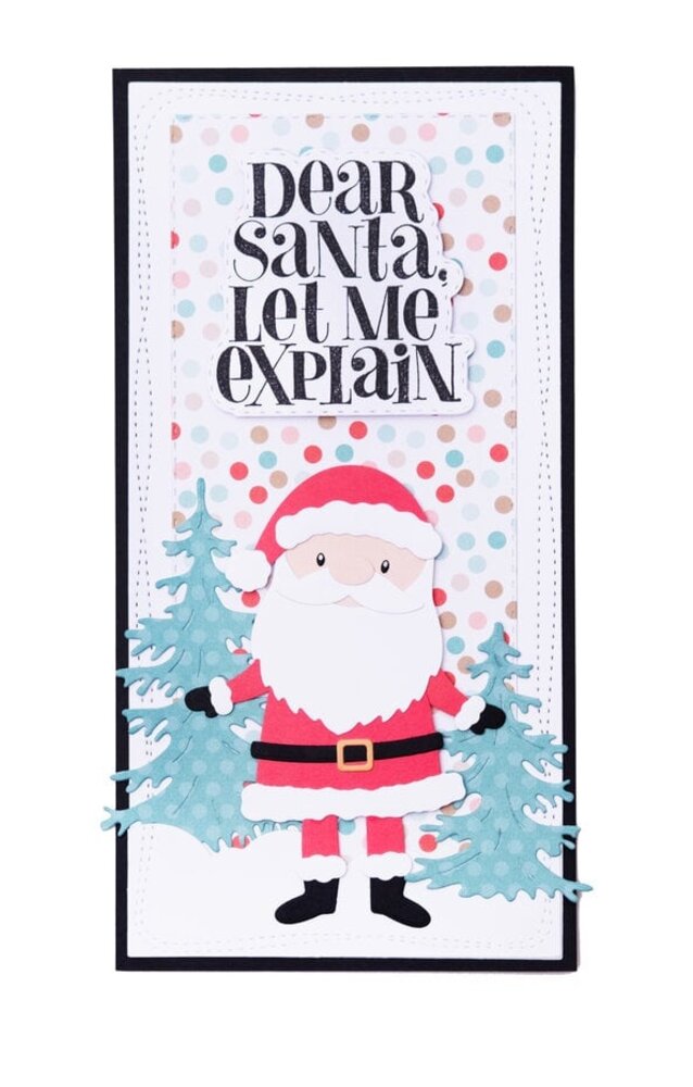 Creative Craftlab Essentials Stamp & Die Dear Santa (CCL-ES-SCD83) Creative Craftlab Essentials Stamp & Die Dear Santa (CCL-ES-SCD83)