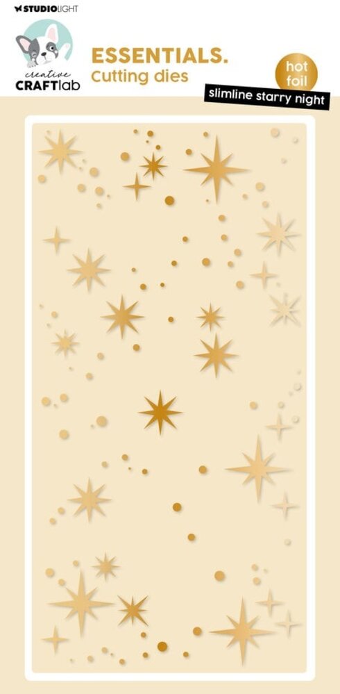 Creative Craftlab Essentials Hot Foil Die Slimline Starry Night (CCL-ES-HFCD13) Creative Craftlab Essentials Hot Foil Die Slimline Starry Night (CCL-ES-HFCD13)