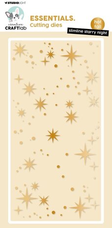 Creative Craftlab Essentials Hot Foil Die Slimline Starry Night (CCL-ES-HFCD13) Creative Craftlab Essentials Hot Foil Die Slimline Starry Night (CCL-ES-HFCD13)