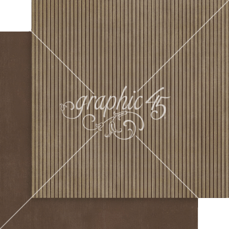 Graphic 45 Autumn Greetings 12x12 Inch Patterns & Solids Paper Pack (4502900)