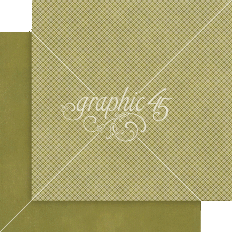 Graphic 45 Autumn Greetings 12x12 Inch Patterns & Solids Paper Pack (4502900)