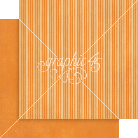 Graphic 45 Autumn Greetings 12x12 Inch Patterns & Solids Paper Pack (4502900)