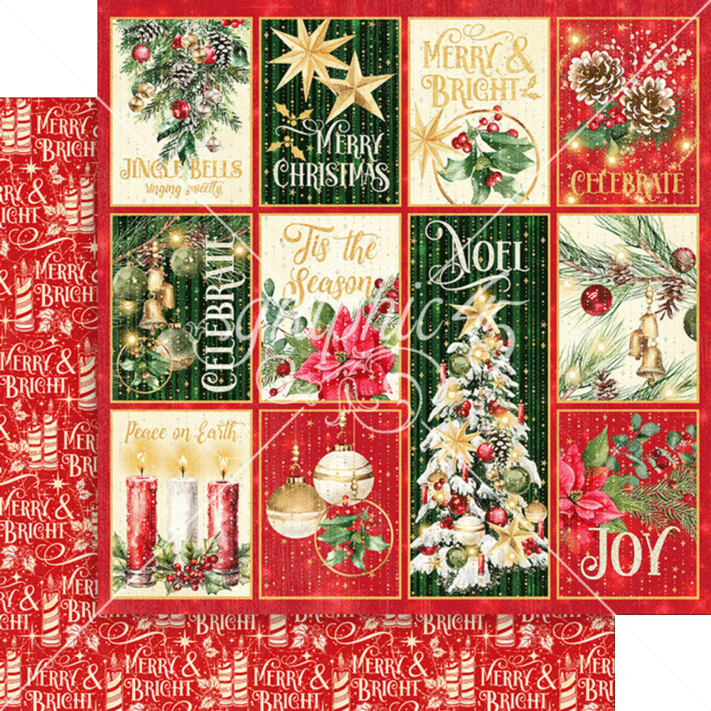 Graphic 45 Merry & Bright 12x12 Inch Collection Pack (4502914) Graphic 45 Merry & Bright 12x12 Inch Collection Pack (4502914)