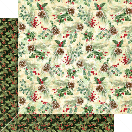 Graphic 45 Merry & Bright 12x12 Inch Collection Pack (4502914)