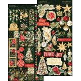 Graphic 45 Merry & Bright Sticker Set (4502916)
