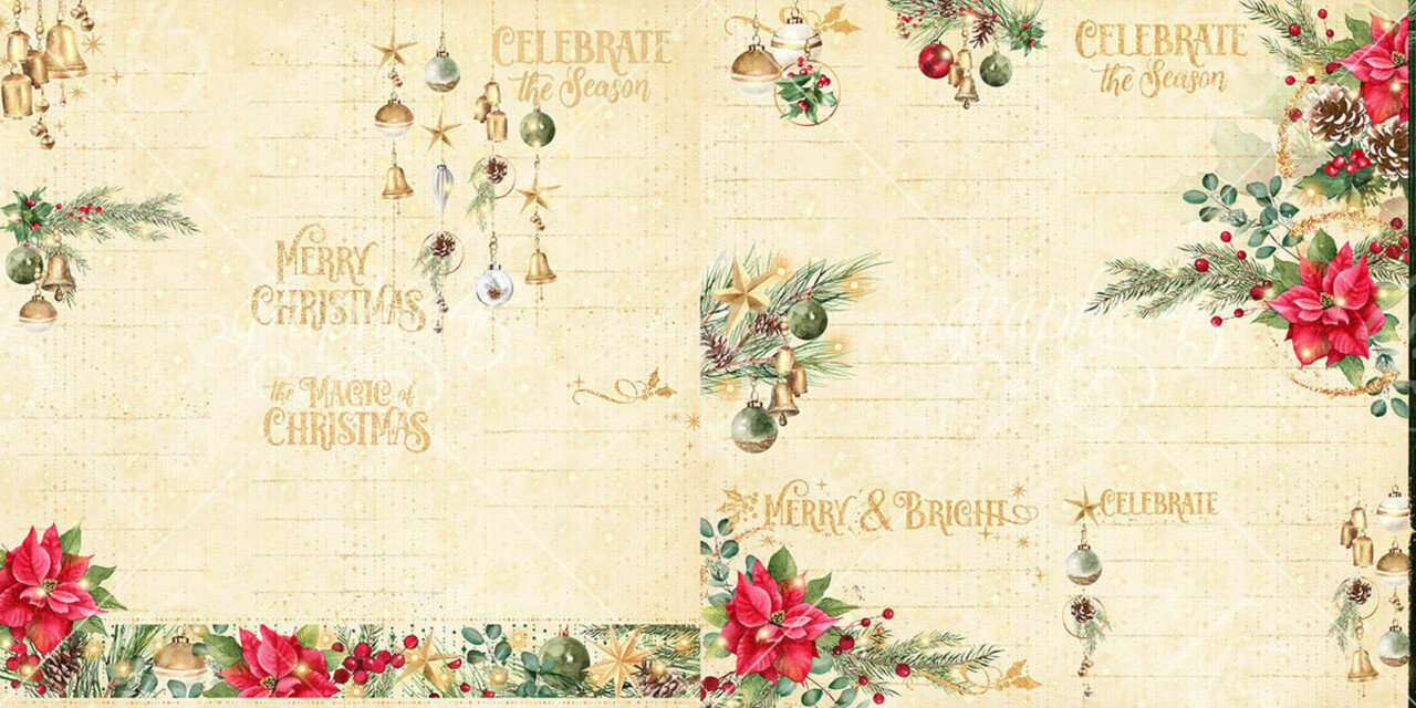 Graphic 45 Merry & Bright Journaling Cards (4502920) Graphic 45 Merry & Bright Journaling Cards (4502920)