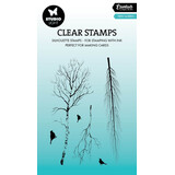 Studio Light Essentials Clear Stamps Trees & Birds Silhouette (SL-ES-STAMP703)
