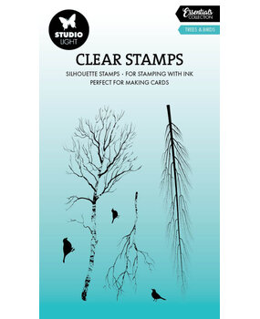 Studio Light Essentials Clear Stamps Trees & Birds Silhouette (SL-ES-STAMP703) Studio Light Essentials Clear Stamps Trees & Birds Silhouette (SL-ES-STAMP703)