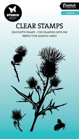 Studio Light Essentials Clear Stamps Thistle Silhouette (SL-ES-STAMP706) Studio Light Essentials Clear Stamps Thistle Silhouette (SL-ES-STAMP706)