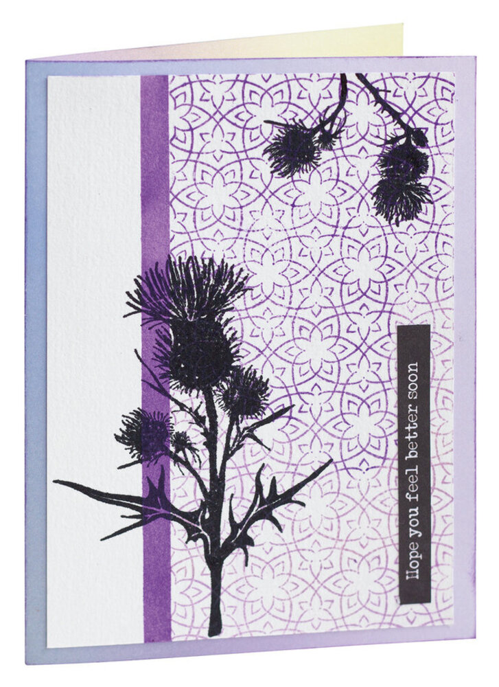 Studio Light Essentials Clear Stamps Thistle Silhouette (SL-ES-STAMP706) Studio Light Essentials Clear Stamps Thistle Silhouette (SL-ES-STAMP706)