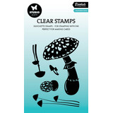 Studio Light Essentials Clear Stamps Mushrooms Silhouette (SL-ES-STAMP708)