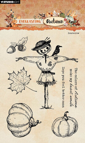 Studio Light Everlasting Autumn Clear Stamps Scarecrow (SL-EA-STAMP716) Studio Light Everlasting Autumn Clear Stamps Scarecrow (SL-EA-STAMP716)