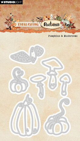 Studio Light Everlasting Autumn Snijmal Pumpkins & Mushrooms (SL-EA-CD882) Studio Light Everlasting Autumn Snijmal Pumpkins & Mushrooms (SL-EA-CD882)