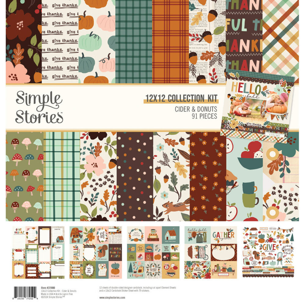 Simple Stories Cider & Donuts Collector's Essential Kit (22901) Simple Stories Cider & Donuts Collector's Essential Kit (22901)