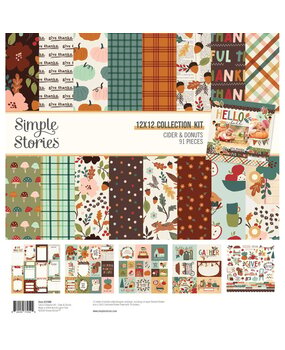 Simple Stories Cider & Donuts 12x12 Inch Collection Kit (22900) Simple Stories Cider & Donuts 12x12 Inch Collection Kit (22900)