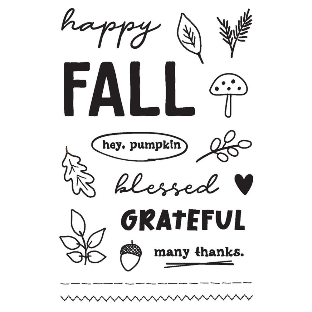 Simple Stories Cider & Donuts Stamps (22916) Simple Stories Cider & Donuts Stamps (22916)