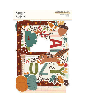 Simple Stories Cider & Donuts Chipboard Frames (22924) Simple Stories Cider & Donuts Chipboard Frames (22924)
