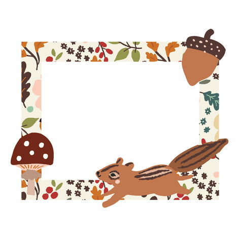 Simple Stories Cider & Donuts Chipboard Frames (22924)