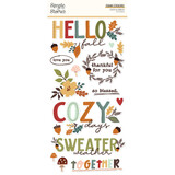 Simple Stories Cider & Donuts Foam Stickers (22925)