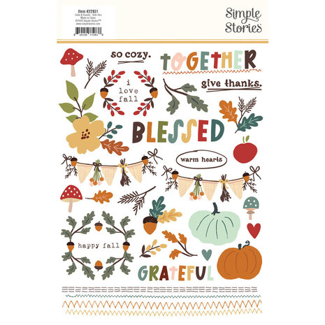 Simple Stories Cider & Donuts Rub Ons (22931) Simple Stories Cider & Donuts Rub Ons (22931)