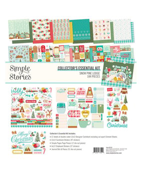 Simple Stories Snow Pine Lodge Collector's Essential Kit (23101) Simple Stories Snow Pine Lodge Collector's Essential Kit (23101)