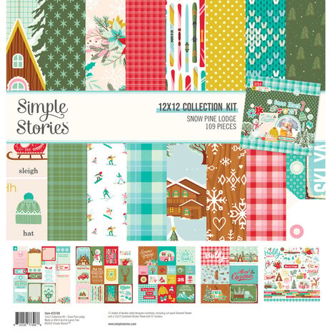 Simple Stories Snow Pine Lodge Collector's Essential Kit (23101) Simple Stories Snow Pine Lodge Collector's Essential Kit (23101)