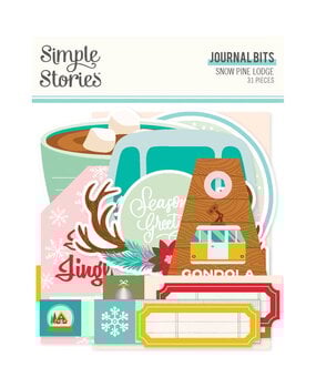 Simple Stories Snow Pine Lodge Journal Bits (23119)
