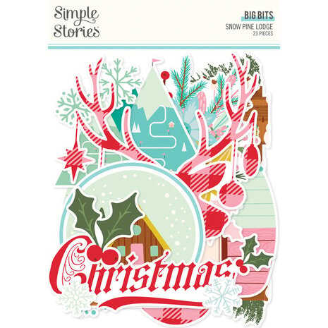 Simple Stories Snow Pine Lodge Big Bits (23123) Simple Stories Snow Pine Lodge Big Bits (23123)