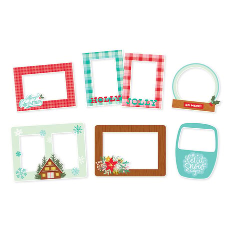 Simple Stories Snow Pine Lodge Chipboard Frames (23125) Simple Stories Snow Pine Lodge Chipboard Frames (23125)