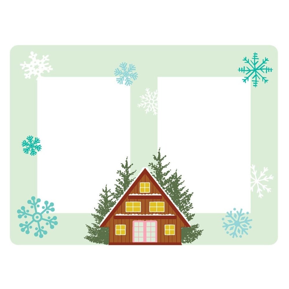 Simple Stories Snow Pine Lodge Chipboard Frames (23125) Simple Stories Snow Pine Lodge Chipboard Frames (23125)