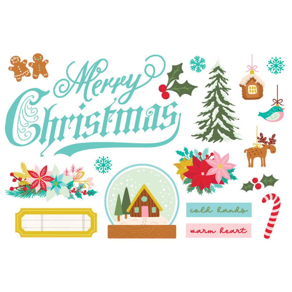 Simple Stories Snow Pine Lodge Simple Pages Pieces (23131)