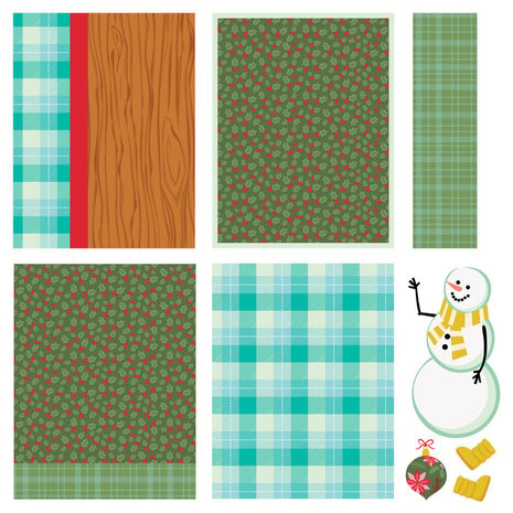 Simple Stories Snow Pine Lodge Simple Cards Kit (23132)