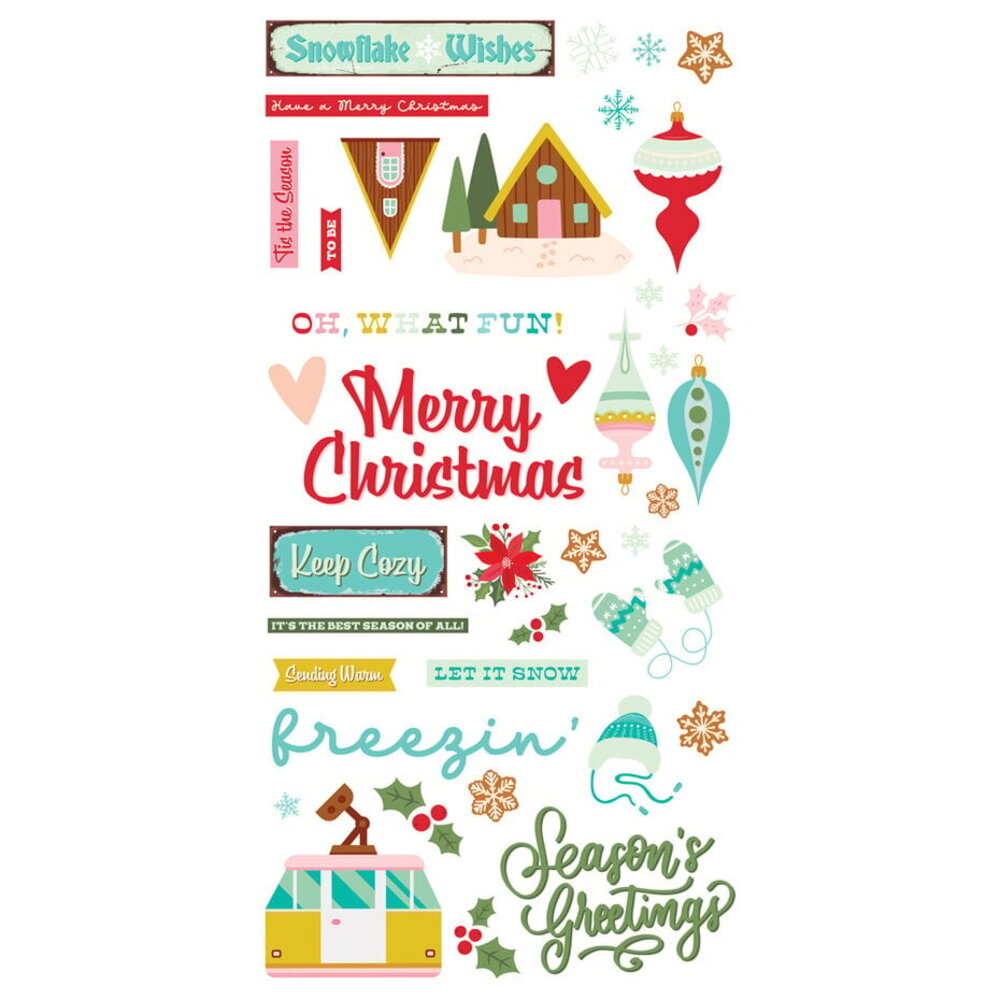 Simple Stories Snow Pine Lodge Simple Cards Kit (23132)