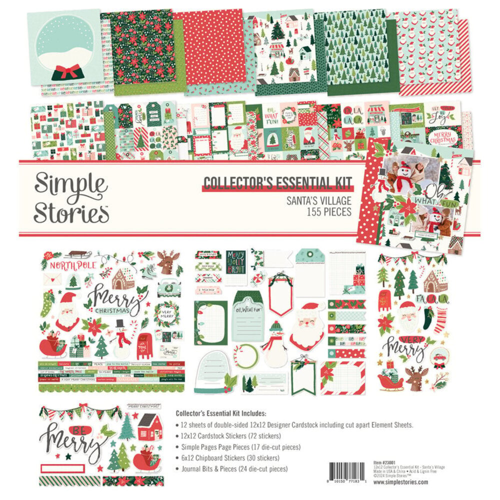 Simple Stories Santa's Village Collector's Essential Kit (23001) Simple Stories Santa's Village Collector's Essential Kit (23001)