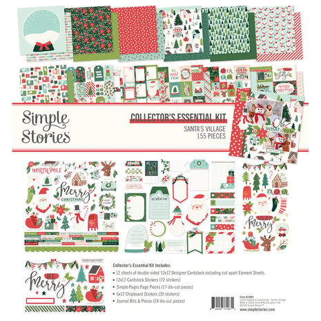 Simple Stories Santa's Village Collector's Essential Kit (23001) Simple Stories Santa's Village Collector's Essential Kit (23001)