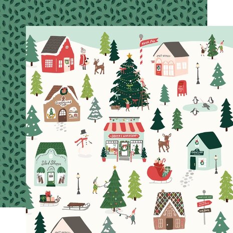 Simple Stories Santa's Village 12x12 Inch Collection Kit (23000)