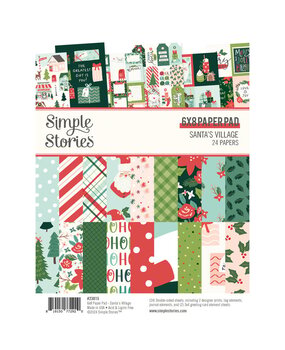 Simple Stories Santa's Village 6x8 Inch Paper Pad (23015)