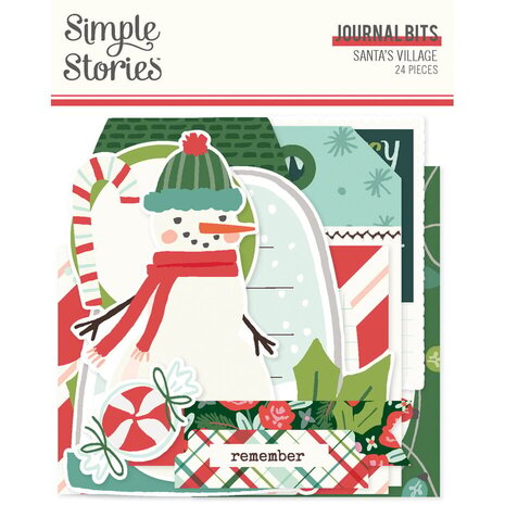 Simple Stories Santa's Village Journal Bits (23019) Simple Stories Santa's Village Journal Bits (23019)