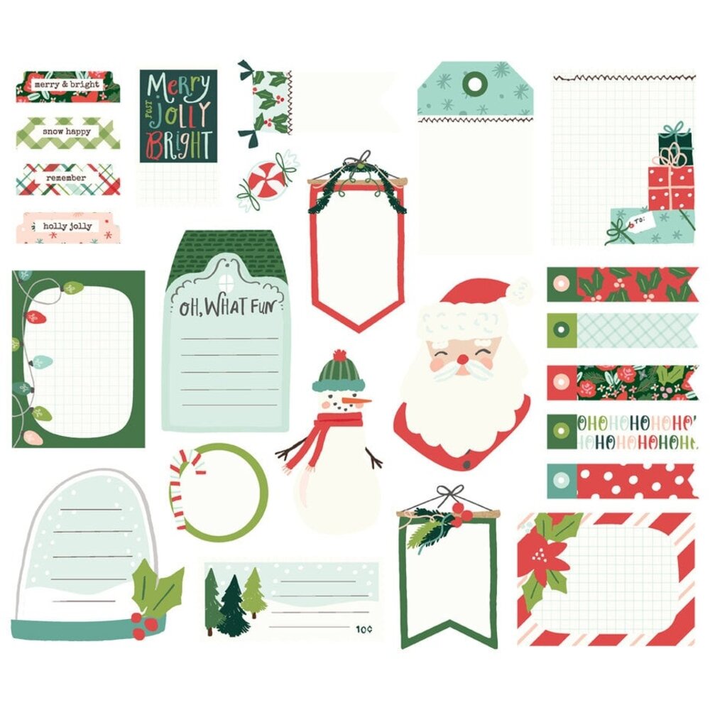 Simple Stories Santa's Village Journal Bits (23019) Simple Stories Santa's Village Journal Bits (23019)
